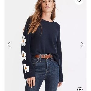 NWT Madewell navy blue sweater